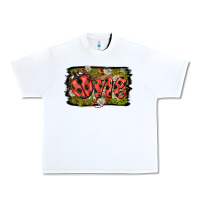 White ladybug one background Urban Heavy Tee - BarkalooDesign