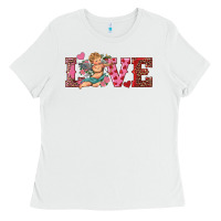 White love cupid Ladies Tee - RanaPortraitStore