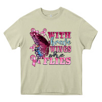 Mossy with brave wings she flies Heavy Core Tee - BarkalooDesign