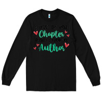 Black capter author Long Sleeve Tee - MaliasSmallBusiness