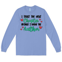 Colony Blue capter author Long Sleeve Tee - MaliasSmallBusiness