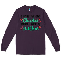 Plum capter author Long Sleeve Tee - MaliasSmallBusiness