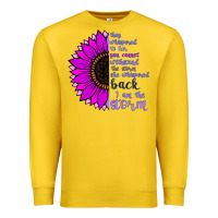 Lemon I Am The Storm sunflower Premium Sweatshirt - Bettercallsaul