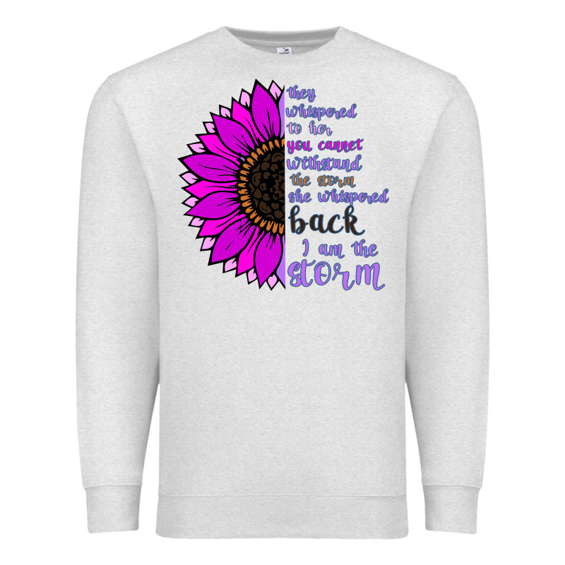 I Am The Storm Sunflower Premium Sweatshirt by Bettercallsaul | Teevron
