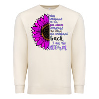 Sandshell I Am The Storm sunflower Premium Sweatshirt - Bettercallsaul
