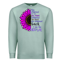 Seafoam I Am The Storm sunflower Premium Sweatshirt - Bettercallsaul