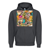 Smoke western cowgirl coffee cup with cowhide seamless pattern bbs Zipper Hoodie - BundleAndBundleShop