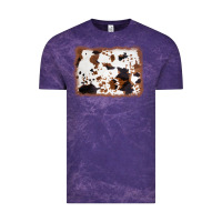 Cloud Purple cowhide background Vintage Tee - AdoDesignShop