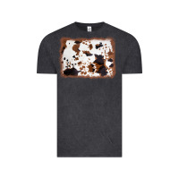 Vintage Black cowhide background Vintage Tee - AdoDesignShop
