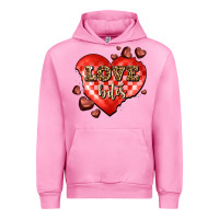 Fuchsia Pink love bites olivia Urban Hoodie - OliviaCreatesArt