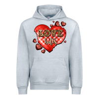 Heather Grey love bites olivia Urban Hoodie - OliviaCreatesArt