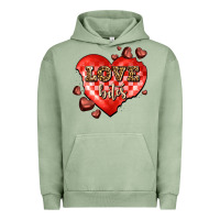 Pigment Oil Green love bites olivia Urban Hoodie - OliviaCreatesArt