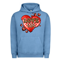 Pigment Pebble Blue love bites olivia Urban Hoodie - OliviaCreatesArt