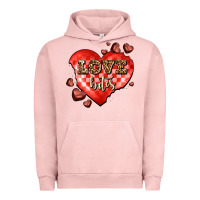 Pigment Salmon love bites olivia Urban Hoodie - OliviaCreatesArt
