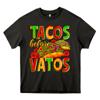 Asphalt tacos before vatos Heavy Core Tee - Zillion Design Studio