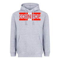 Heather Grey Joe Biden Corn Pop Heavyweight Hoodie - Bettercallsaul