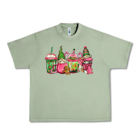 Oil Green pink christmas gnomes coffee cups Urban Heavy Tee - Jasminsmagicworld