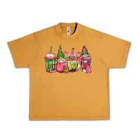 Peanut Butter pink christmas gnomes coffee cups Urban Heavy Tee - Jasminsmagicworld