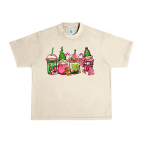 Sandshell pink christmas gnomes coffee cups Urban Heavy Tee - Jasminsmagicworld