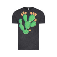 Vintage Black texas prickly pear cactus Vintage Tee - Artiststas