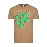 Vintage Coffee texas prickly pear cactus Vintage Tee - Artiststas