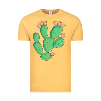 Vintage Mustard texas prickly pear cactus Vintage Tee - Artiststas