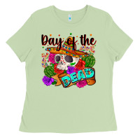 Matcha mexican day of the dead Ladies Tee - Zillion Design Studio
