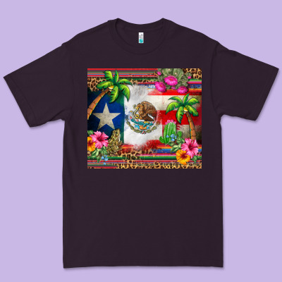 Mexico And Puerto Rico Premium Tee Designed By Cts Tumbler Store