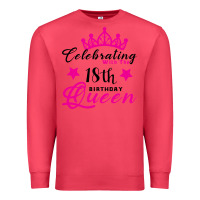 Cardinal Celebrating With the 18th Birthday Queen Premium Sweatshirt - Bettercallsaul