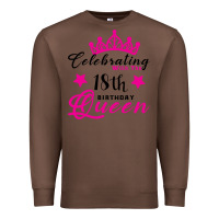 Chestnut Celebrating With the 18th Birthday Queen Premium Sweatshirt - Bettercallsaul