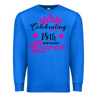 True Royal Celebrating With the 18th Birthday Queen Premium Sweatshirt - Bettercallsaul