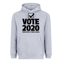 Heather Grey USA 2020 President Trump Biden election Heavyweight Hoodie - Bettercallsaul