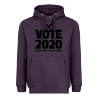 Plum USA 2020 President Trump Biden election Heavyweight Hoodie - Bettercallsaul