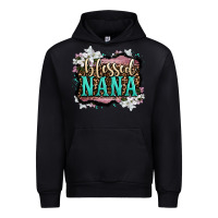 Black blessed nana Urban Hoodie - OliviaCreatesArt