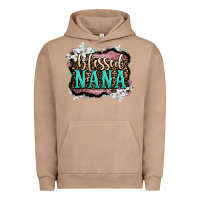 Pigment Burro blessed nana Urban Hoodie - OliviaCreatesArt