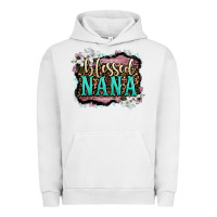 Pigment Lunar Rock blessed nana Urban Hoodie - OliviaCreatesArt
