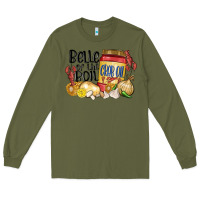 Army Green belle of the boil crab oil Long Sleeve Tee - MaliasSmallBusiness
