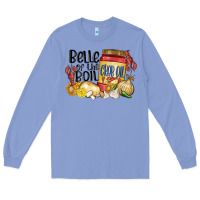 Colony Blue belle of the boil crab oil Long Sleeve Tee - MaliasSmallBusiness