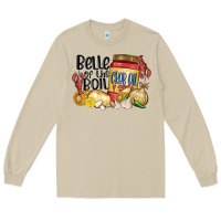 Mushroom belle of the boil crab oil Long Sleeve Tee - MaliasSmallBusiness