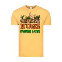 Vintage Mustard chicken nugs mama hugs Vintage Tee - AdoDesignShop