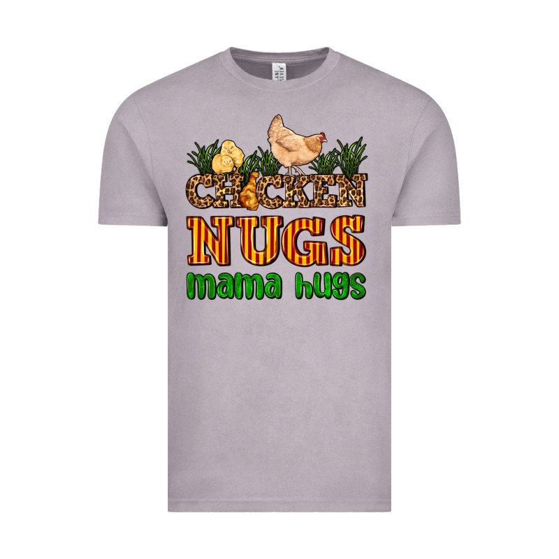 Chicken Nugs Mama Hugs Vintage Tee by AdoDesignShop | Teevron