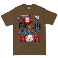 Cacao loud and proud baseball mom Premium Tee - Zillion Design Studio