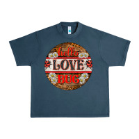 Midnight Navy hello love bug ladybug ornament Urban Heavy Tee - BarkalooDesign