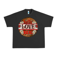 Pigment Black hello love bug ladybug ornament Urban Heavy Tee - BarkalooDesign