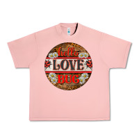 Salmon hello love bug ladybug ornament Urban Heavy Tee - BarkalooDesign