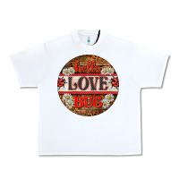 White hello love bug ladybug ornament Urban Heavy Tee - BarkalooDesign
