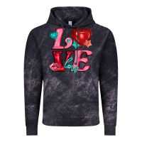 Cloud Black love with balloons Vintage Hoodie - AdoDesignShop
