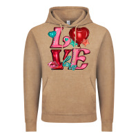 Vintage Coffee love with balloons Vintage Hoodie - AdoDesignShop