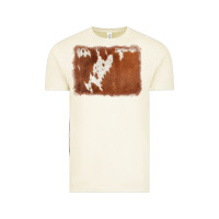 Cowhide Background Vintage Tee | Teevron
