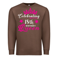 Chestnut Celebrating With the 18th Birthday Queen Premium Sweatshirt - Bettercallsaul